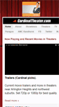 Mobile Screenshot of cardinaltheater.com