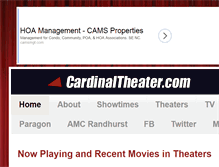 Tablet Screenshot of cardinaltheater.com